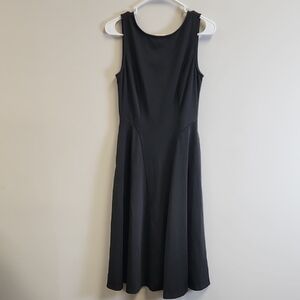 Grace Karin Classic Black Midi Dress